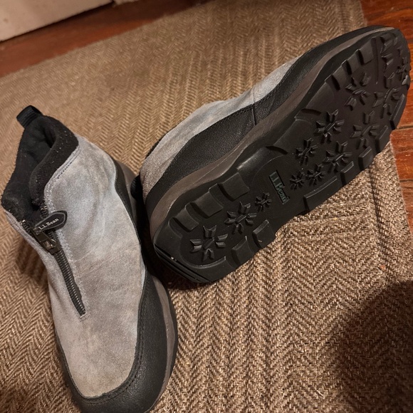 LL bean womens size 8 snow boots ankle boots - Picture 3 of 9
